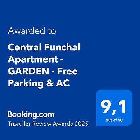 Central Funchal Apartment - Garden - Free Parking & Ac Exterior foto